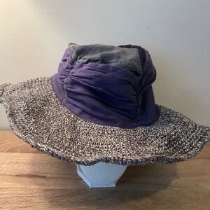Hand made Vintage hybrid crochet sun hat